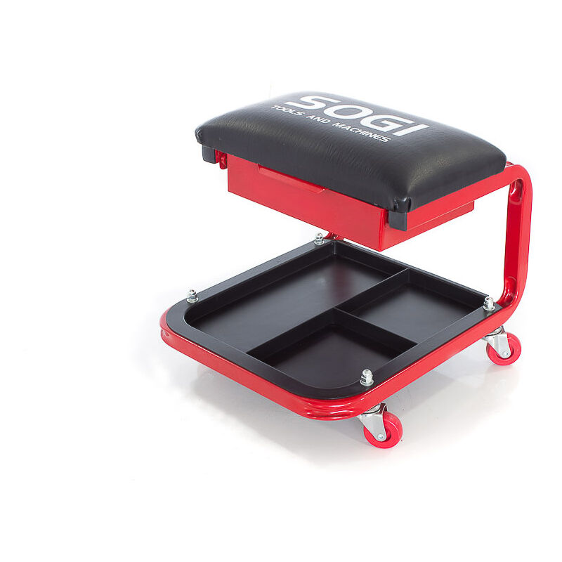 foto del prodotto sgabello officina carrello sgabellino ideale per auto moto quad sogi x4 01