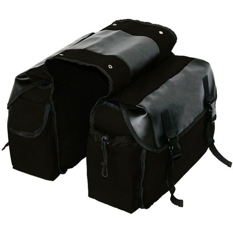 foto del prodotto borsa da sella per moto borsa da sella per moto di grande capacit borsa da viaggio in tela impermeabile borsa per attrezzi laterale borsa per moto