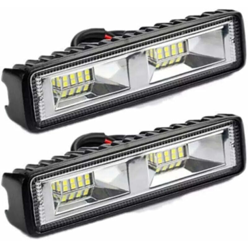 foto del prodotto x d faro da lavoro 12v 24v faro da lavoro 16 d 48w, luci da lavoro fuoristrada profondit impermeabile ip67 per moto trattori auto camion atv suv