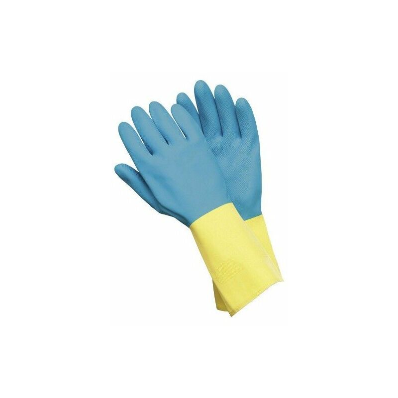 immagine 0 del prodotto guanti bicolore in neoprene lattice taglia m paio 