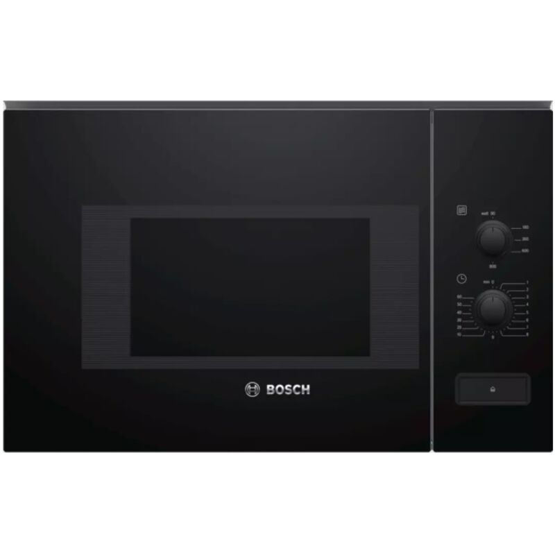 foto del prodotto bosch microonde solo 20l 800w da incasso nero bfl520mb0