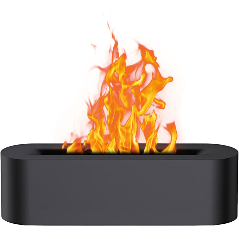 immagine 0 del prodotto decdeal umidificatore con diffusore di fiamma spegnimento automatico diffusore di oli essenziali da 150 ml 3 modalit timer silenzioso 7 colori