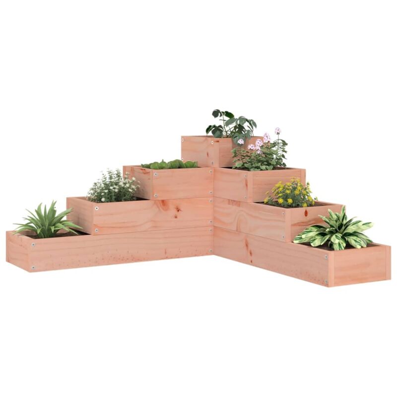 foto del prodotto vidaxl fioriera giardino 4 ripiani 80,5x79x36cm legno massello douglas