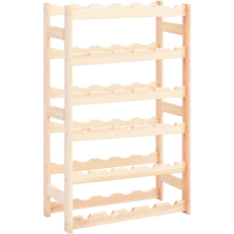 foto del prodotto prolenta premium furniture limited portavini da 30 bottiglie in legno di pino