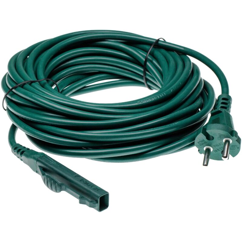 foto del prodotto cavo per alimentazione elettrica compatibile con vorwerk folletto 140, 150 aspirapolvere da 10m vhbw