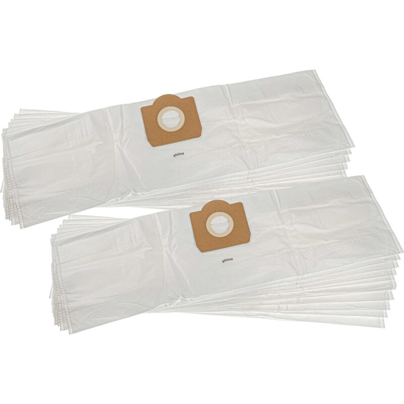 immagine 0 del prodotto 20x sacchetti compatibile con rowenta bully rb 800 839, rb 850, rb 860, rb 860 collecto, rb 870, rd 200 aspirapolvere in microfibra, bianco vhbw