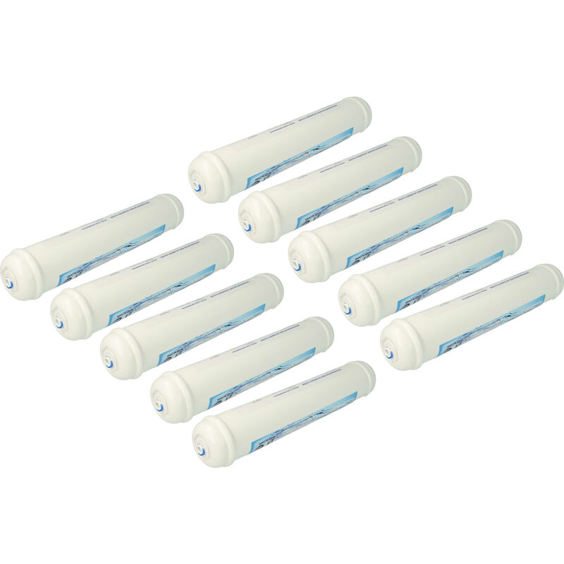 immagine 0 del prodotto 10x cartuccia filtro per l acqua compatibile con lg electronics gwl2278xtqa, gw l227blqa, gw l227blqv, gw l227btqv frigorifero side by side vhbw