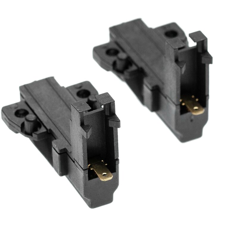 immagine 0 del prodotto 2x spazzola carbone compatibile con whirpool awm5100 857051022000, awm6101 857061022000 lavatrice spazzola motore, con base vhbw
