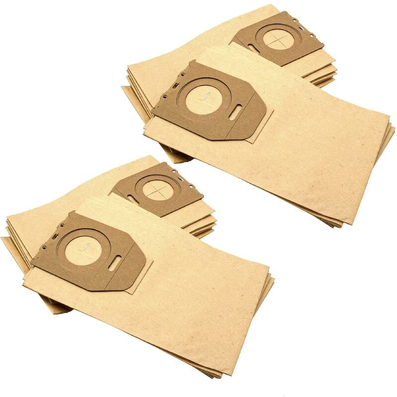 foto del prodotto 20x sacchetto sostituisce baur 340 157 340157, 340.157 340 157, 340.795 340 795 per aspirapolvere in carta, 29cm x 17,5cm vhbw