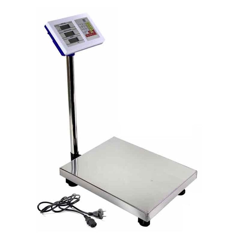 foto del prodotto gicos bilancia industriale professionale con colonna portata massima 300 kg