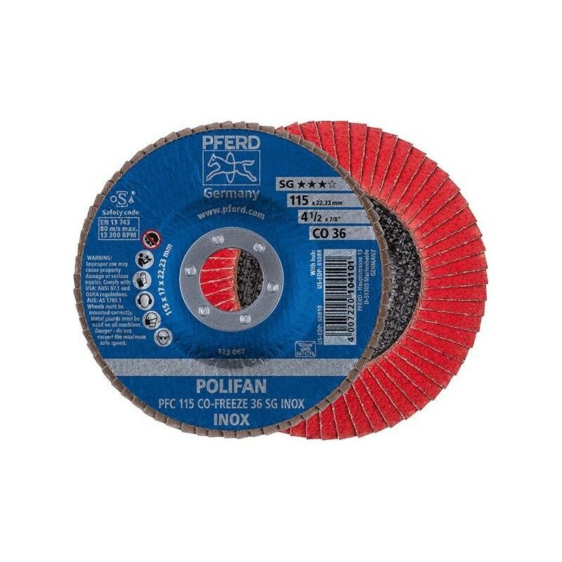 foto del prodotto disco lamalle cofreeze 125 millimetri grano 36 pferd