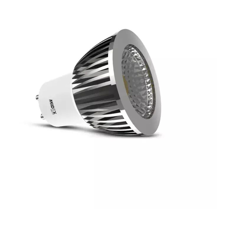 foto del prodotto lampadina led gu10 spot 6w bianco naturale 4000k angolo 75 560lm 49mm