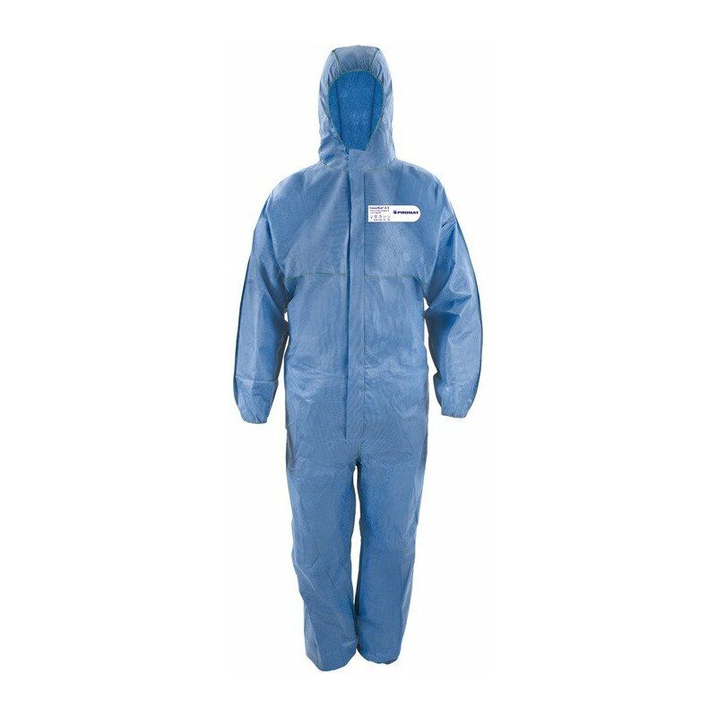 foto del prodotto tuta protettiva covertex taglia l blu categoria dpi iii promat