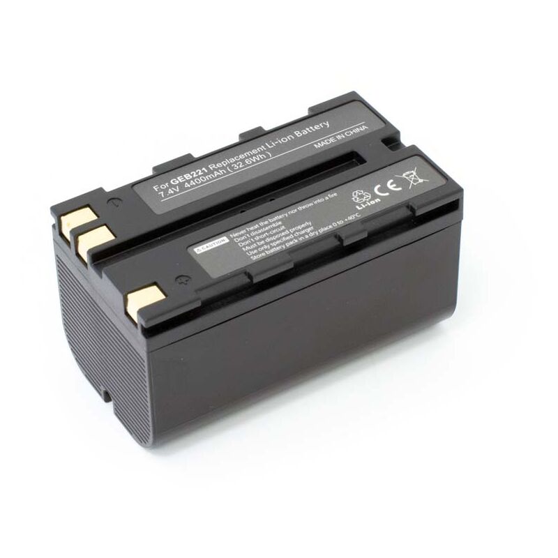 foto del prodotto batteria sostituisce leica 724117, 733269, 733270 per dispositivo di misurazione laser, dispositivo di misurazione 4400mah, 7,4v, li ion vhbw