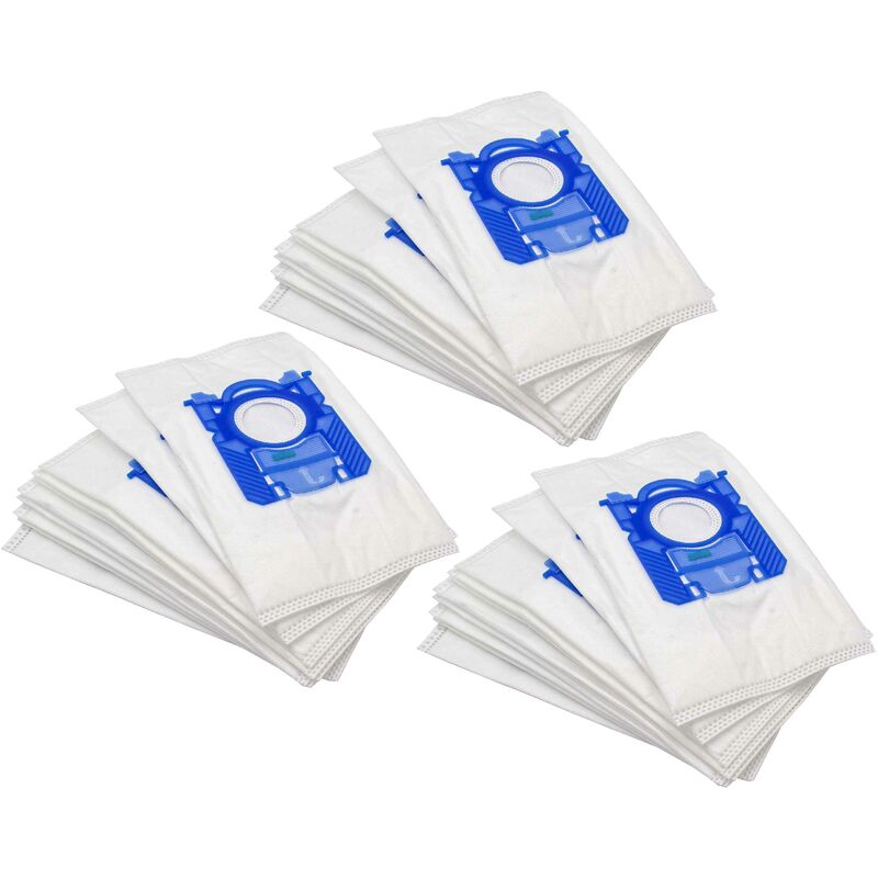 foto del prodotto 30x sacchetto compatibile con philips hr 8370 city line, hr 8371 city line, hr 8372 city line, hr 8373 city line aspirapolvere bianco vhbw