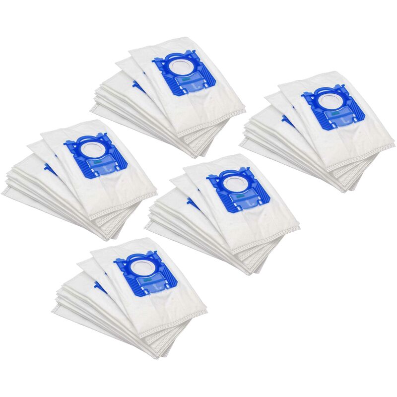 immagine 0 del prodotto 50x sacchetto compatibile con philips fc 8606 02, fc 8608 02, fc 8610 01 expression, fc 8611 01, fc 8611 01 expression aspirapolvere bianco vhbw
