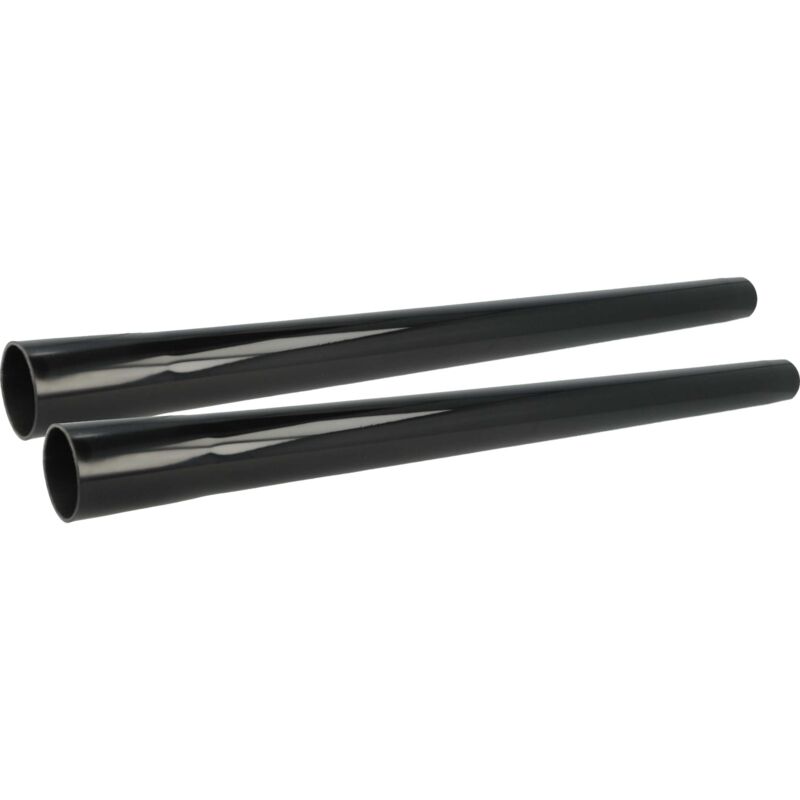 foto del prodotto 2x tubo universale compatibile con bosch universalvac 15, easyvac 3, advancedvac 20 aspirapolvere con attacco da 35 mm, 50 cm, nero vhbw