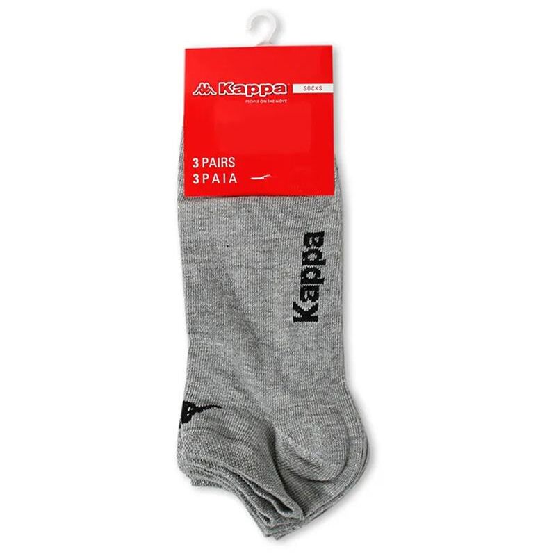 foto del prodotto kappa fantasmino taglia 39 41 da uomo maglia jersey in cotone pack da 3 paia grigio okx