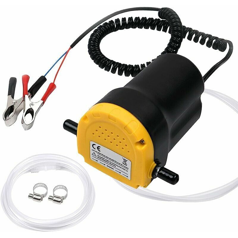 foto del prodotto pompa olio diesel, pompa di scarico olio elettrica aspirazione estrazione olio diesel 12v 60w per estrattori di liquidi per auto cambio diesel, olio