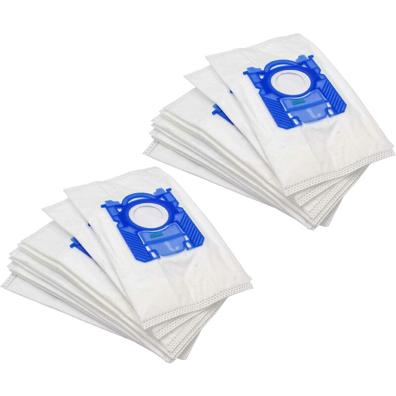 foto del prodotto 20x sacchetto compatibile con tornado bolido 1500, bolido 1500 1800, bolido 1700, bolido 1800, bolido 4510, bolido 4525 aspirapolvere bianco