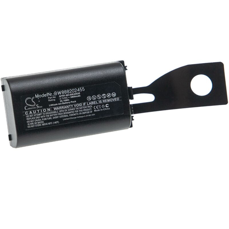 immagine 0 del prodotto vhbw batteria compatibile con symbol mc3090s lc38hbaqer, mc3090s lc38s00ger computer portatile scanner 6800mah, 3,7v, li ion 