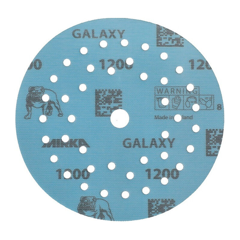 foto del prodotto disco abrasivo adesivo galaxy grip multifit 125mm k.1200 f.ho metallo lacca co. per 50 