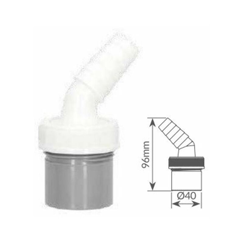 foto del prodotto 404035015 collegamento in pvc con presa elettrica gsc