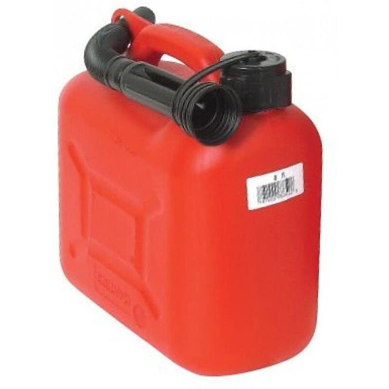 foto del prodotto tanica porta benzina in plastica con capienza da 5 litri