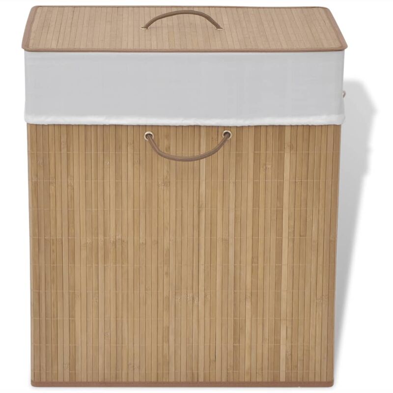 foto del prodotto furniture limited cesto portabiancheria in bamb rettangolare