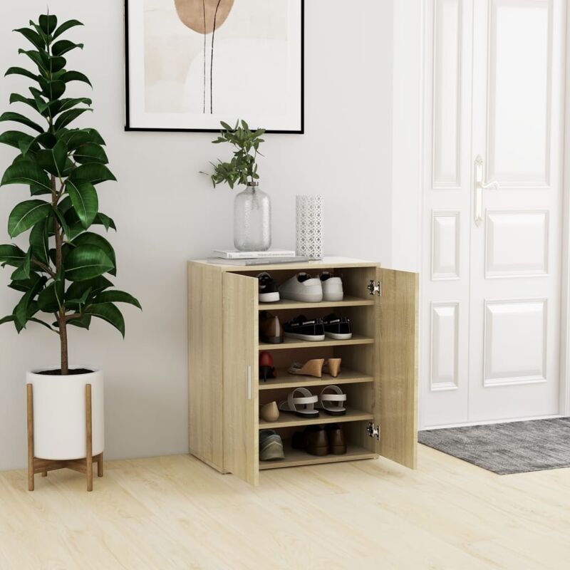 foto del prodotto furniture limited scarpiera rovere sonoma 60x35x70 cm in