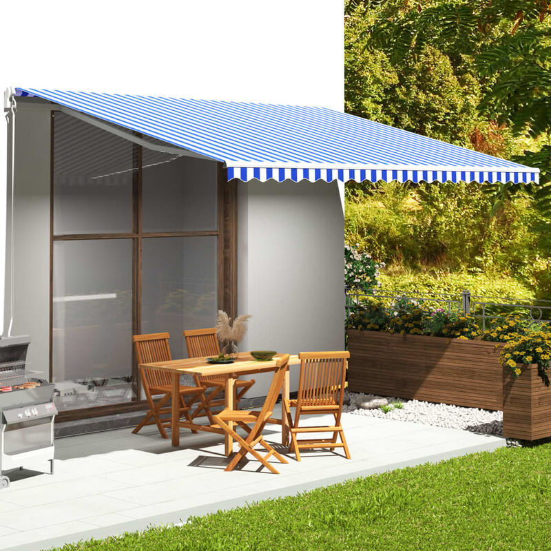 foto del prodotto furniture limited tessuto di ricambio per tenda da sole blu e