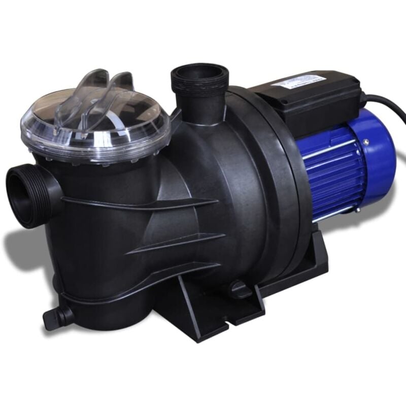 foto del prodotto vidaxl pompa di filtrazione elettrica per piscina 800w blu
