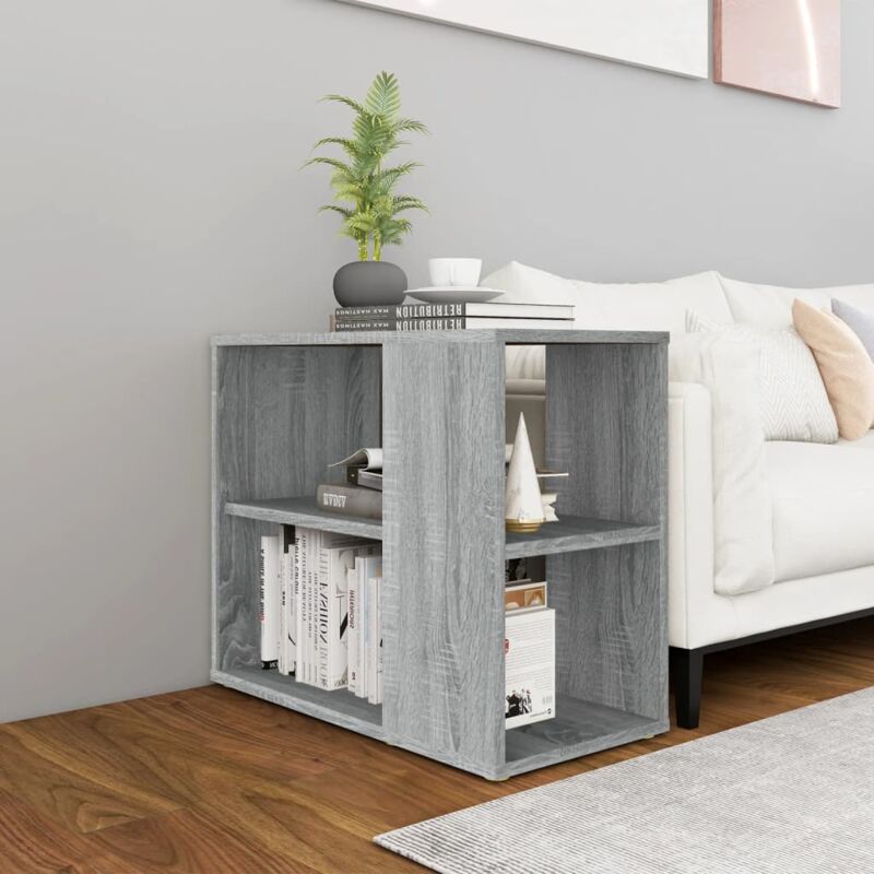 foto del prodotto maison chic furniture limited mobiletto laterale grigio sonoma 60x30x50 cm