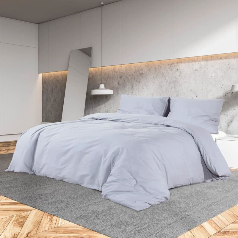 foto del prodotto prolenta premium furniture limited set copripiumino grigio 220x240 cm in