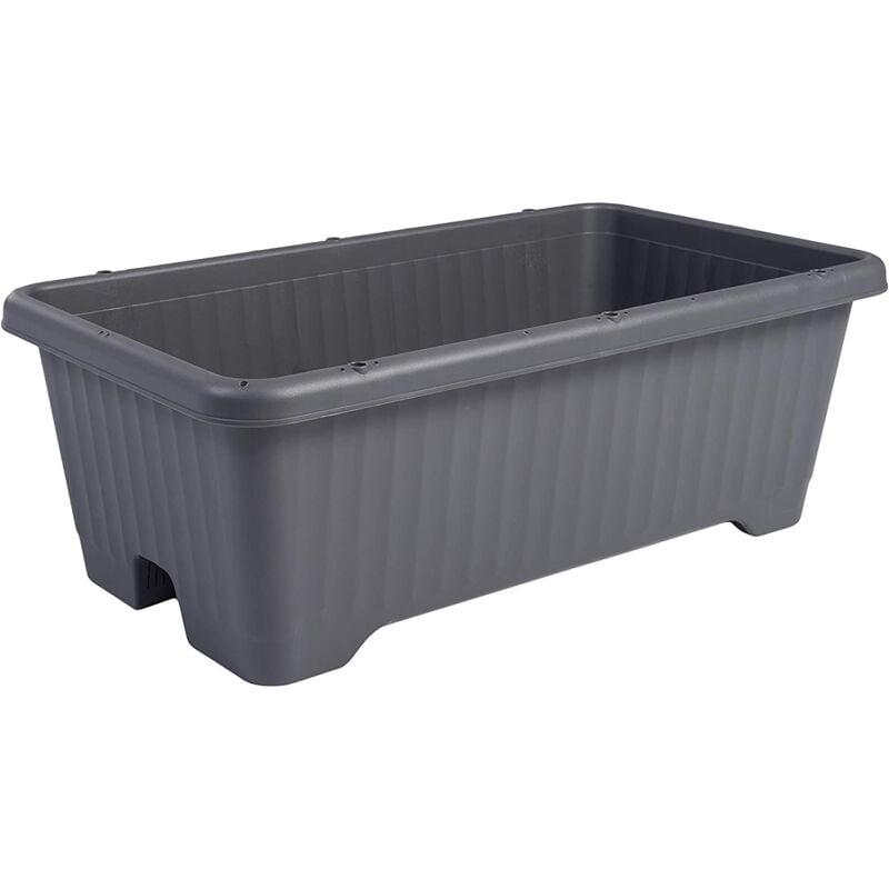 foto del prodotto air gem setopf 730 air gem setopf mit wasserablaufsystem f r die gartenarbeit, grau iris ohyama