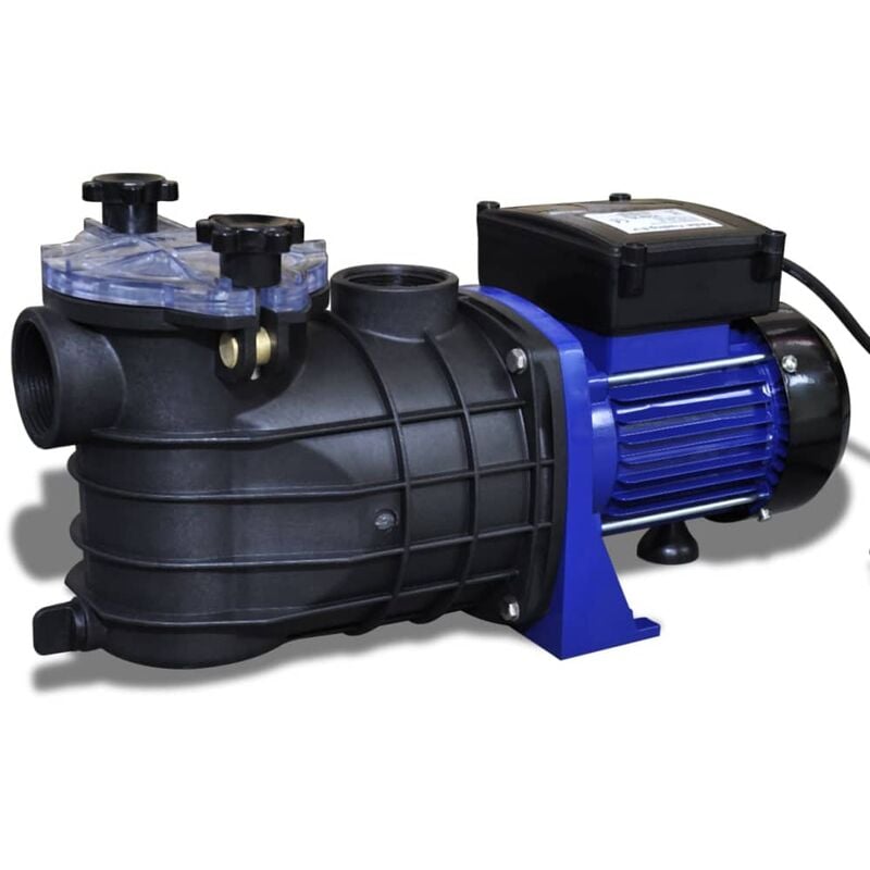 foto del prodotto vidaxl pompa di filtrazione elettrica per piscina 500w blu