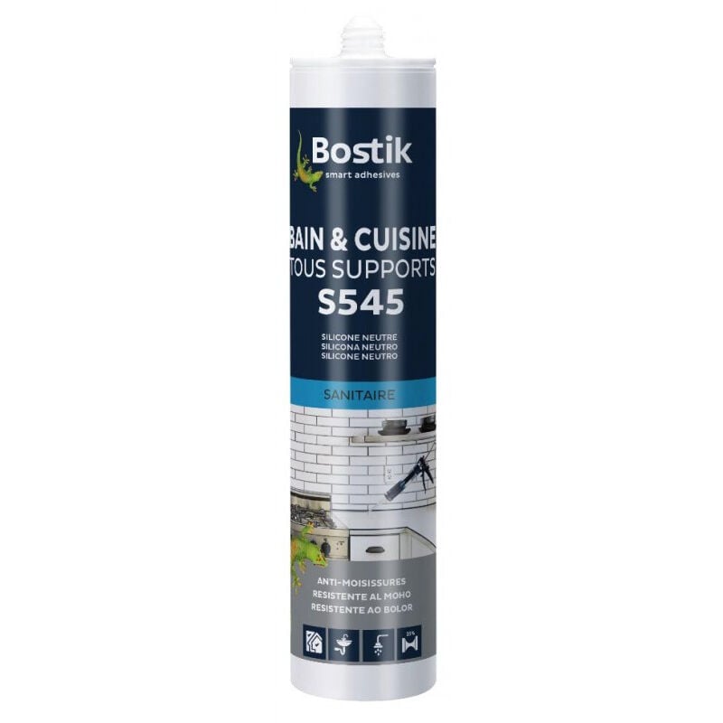 foto del prodotto bostik stucco s545 bagno cucina tutte le superfici grigio cemento 30615840