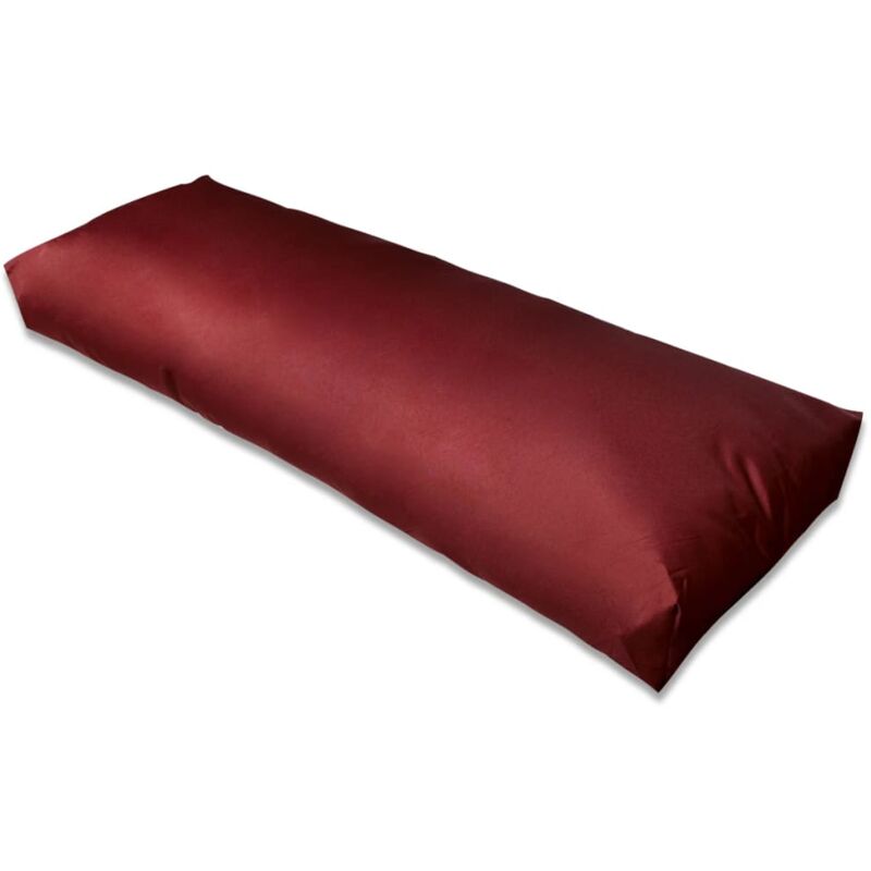 foto del prodotto furniture limited cuscino di appoggio imbottito rosso vino 120