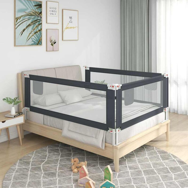 foto del prodotto prolenta premium furniture limited sponda letto sicurezza bambini grigio scuro