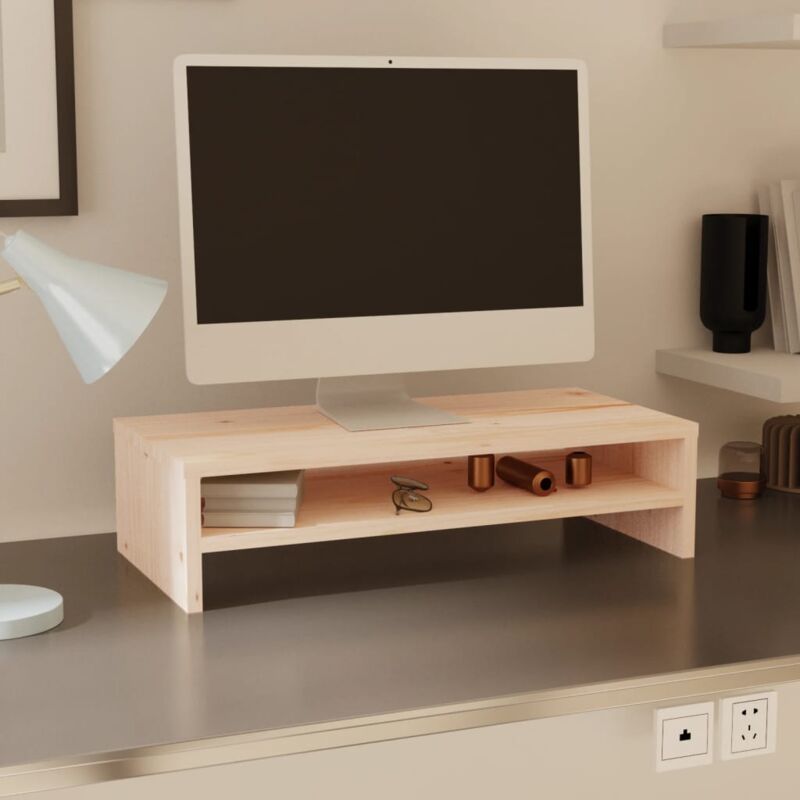 foto del prodotto prolenta premium furniture limited supporto per monitor 50x24x13 cm in legno
