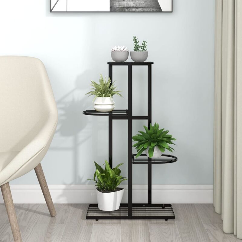 foto del prodotto furniture limited piedistallo per piante a 4 piani 43x22x76 cm