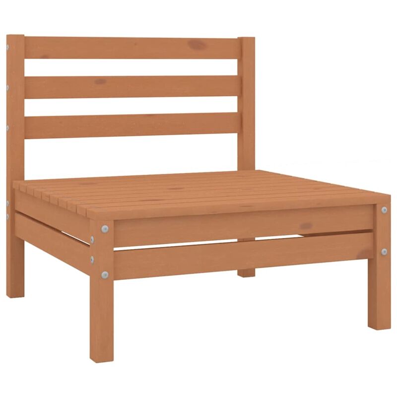 foto del prodotto furniture limited divano centrale da giardino ambra in legno