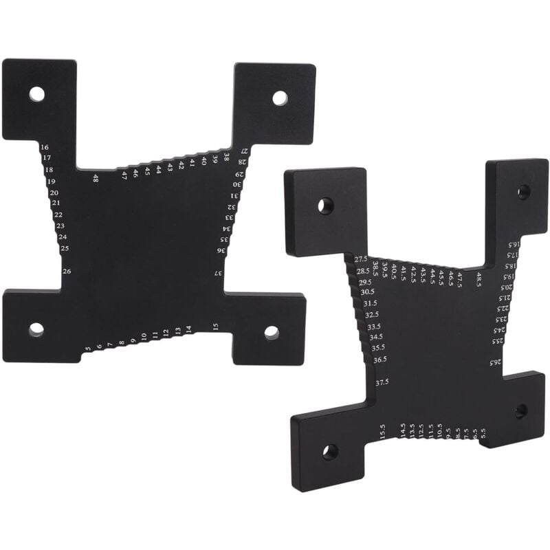 immagine 0 del prodotto 2 pezzi calibro di altezza calibro di profondit , calibro di altezza della lama della sega da tavolo scala metrica tavoli da router calibro di
