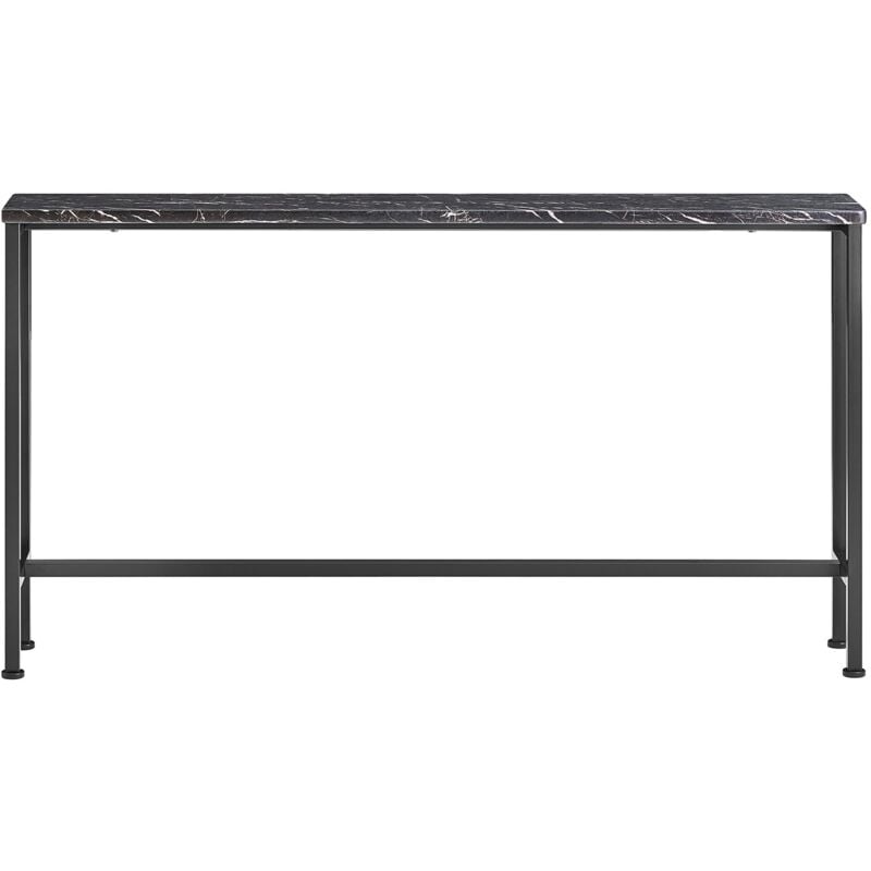 foto del prodotto tavolo da consolle vintage tavolo da ingresso tavolo per divano salvaspazio l120p20a65 cm nero fsb19 sch sobuy