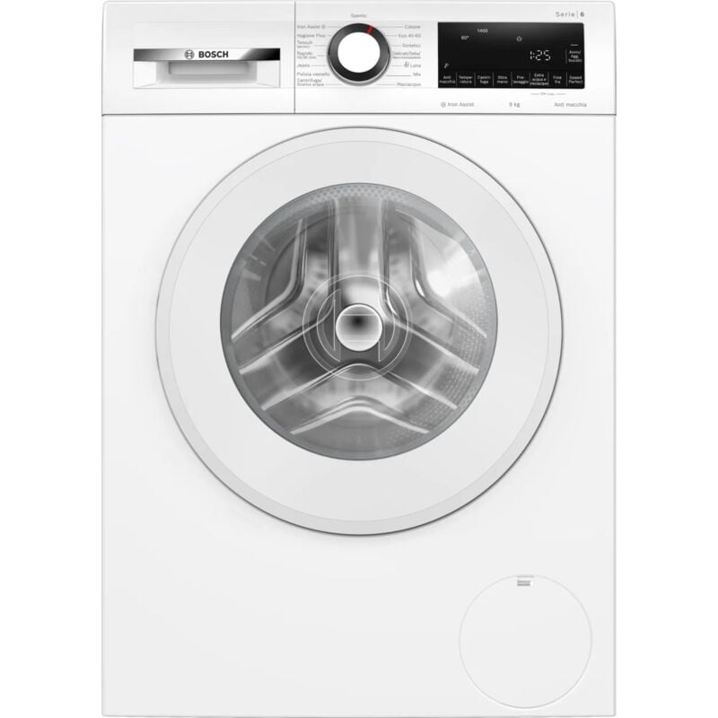 foto del prodotto bosch serie 6 wgg244z6it lavatrice caricamento frontale 9 kg 1400 giri min bianco