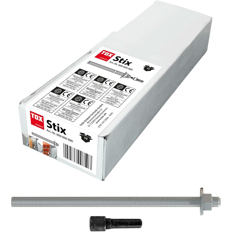 immagine 0 del prodotto asta filettata stix a4 m8x110mm, acciaio inossidabile a4