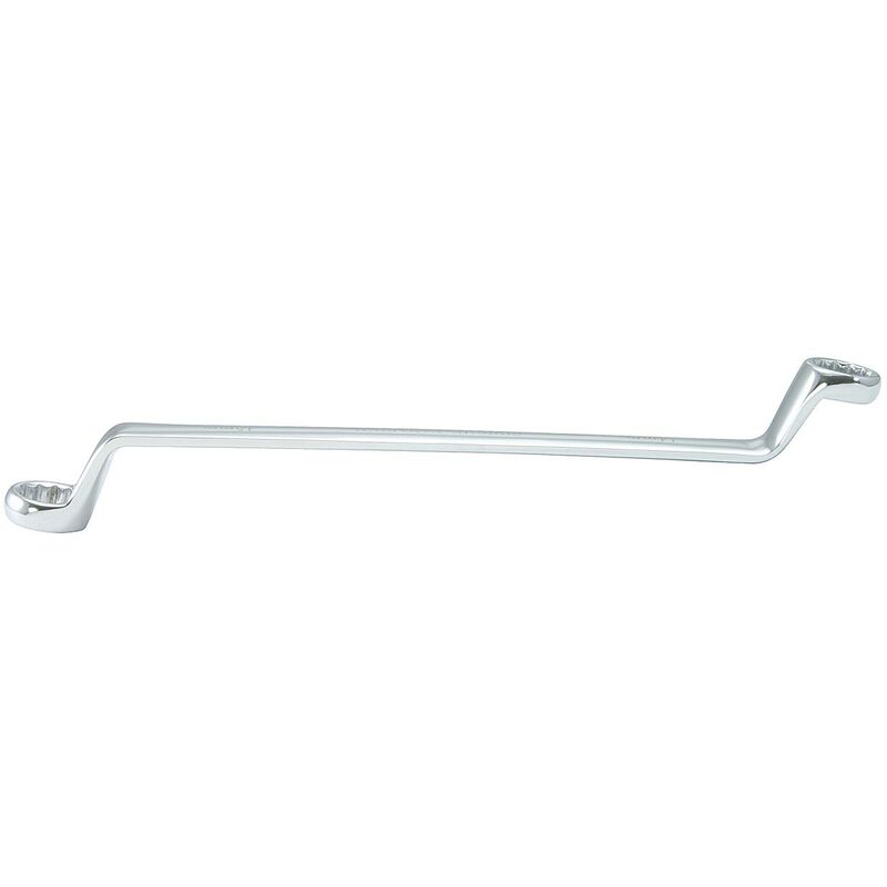 immagine 0 del prodotto chiave poligonale a 2 bocche chrome piegata,18x19mm