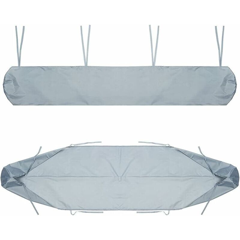 foto del prodotto copertura antipolvere per tenda da sole, 4 m copertura antipolvere per tenda da sole per patio copertura grigia per tenda da sole per patio,