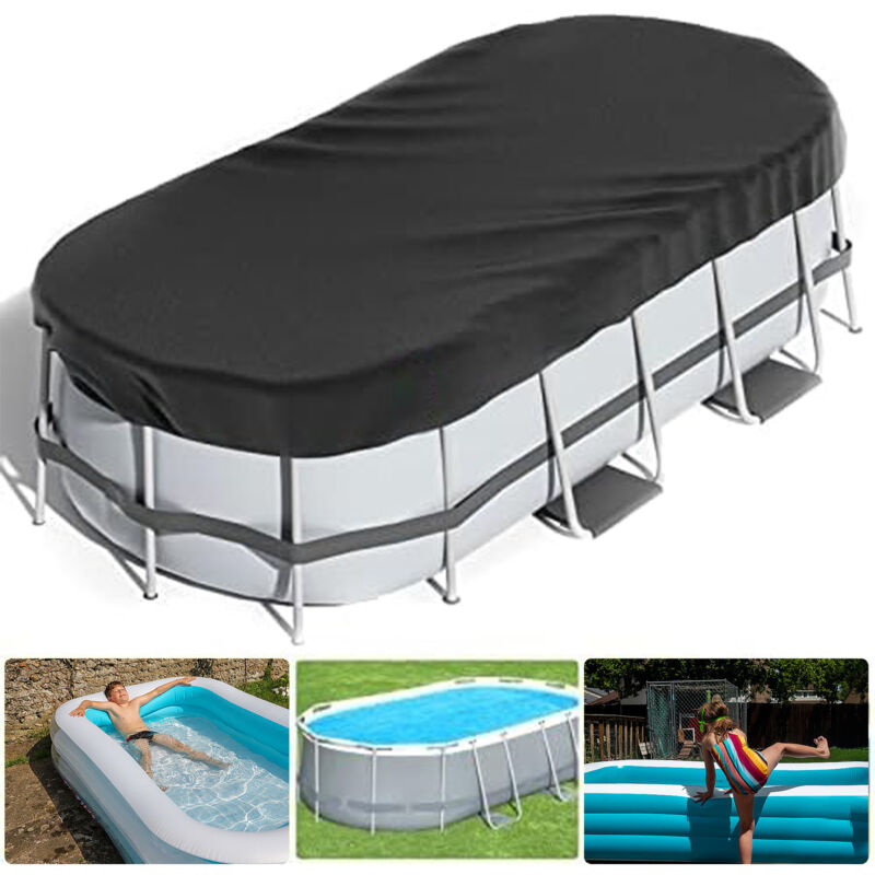 foto del prodotto copertura per piscina ovale da 3,665,530 cm 1218 piedi copertura per piscina gonfiabile copertura per piscina antipolvere antipolvere per esterni