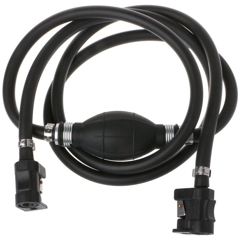 foto del prodotto kit connettore per serbatoio del carburante per motore fuoribordo per barca yamaha tubo flessibile per linea del carburante nero